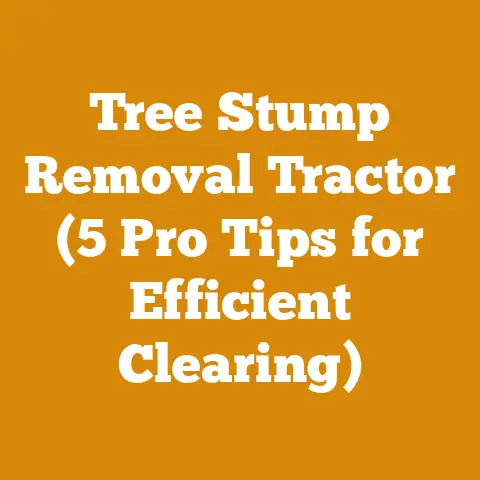 Tree Stump Removal Tractor (5 Pro Tips for Efficient Clearing)