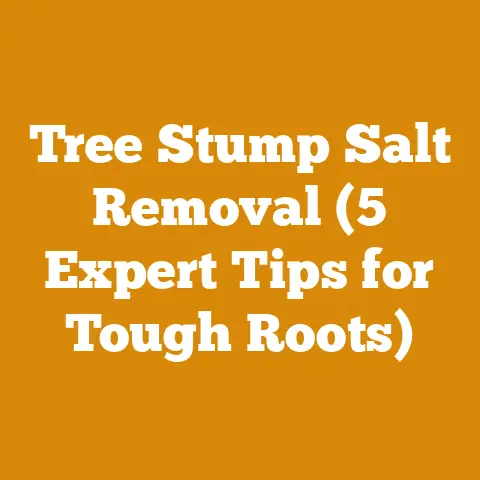 Tree Stump Salt Removal (5 Expert Tips for Tough Roots)