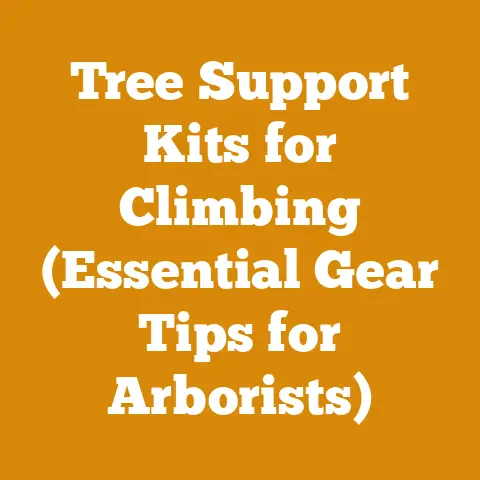 Tree Support Kits for Climbing (Essential Gear Tips for Arborists)