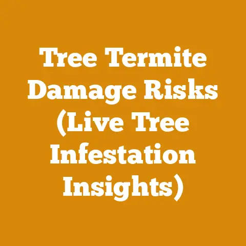 Tree Termite Damage Risks (Live Tree Infestation Insights)