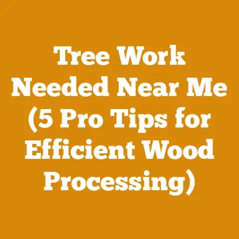 Tree Work Needed Near Me (5 Pro Tips for Efficient Wood Processing)