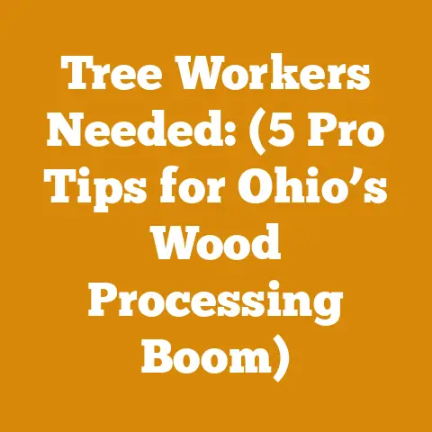 Tree Workers Needed: (5 Pro Tips for Ohio’s Wood Processing Boom)