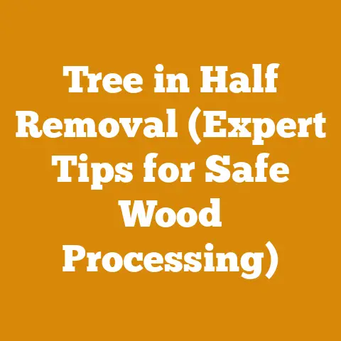 Tree in Half Removal (Expert Tips for Safe Wood Processing)