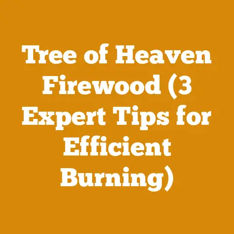 Tree of Heaven Firewood (3 Expert Tips for Efficient Burning)