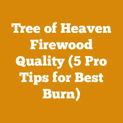 Tree of Heaven Firewood Quality (5 Pro Tips for Best Burn)