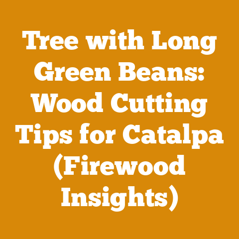 Tree with Long Green Beans: Wood Cutting Tips for Catalpa (Firewood Insights)