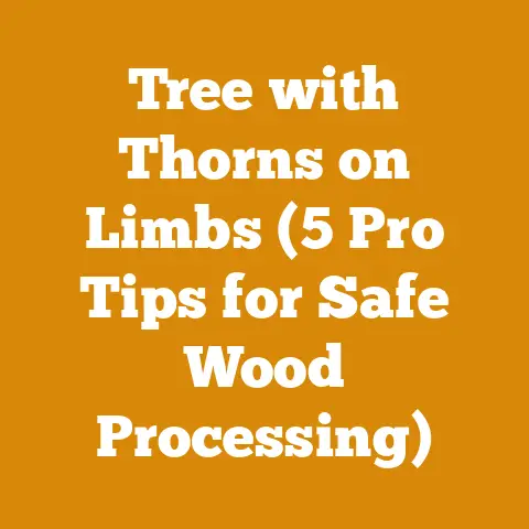 Tree with Thorns on Limbs (5 Pro Tips for Safe Wood Processing)