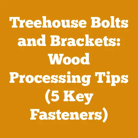 Treehouse Bolts and Brackets: Wood Processing Tips (5 Key Fasteners)