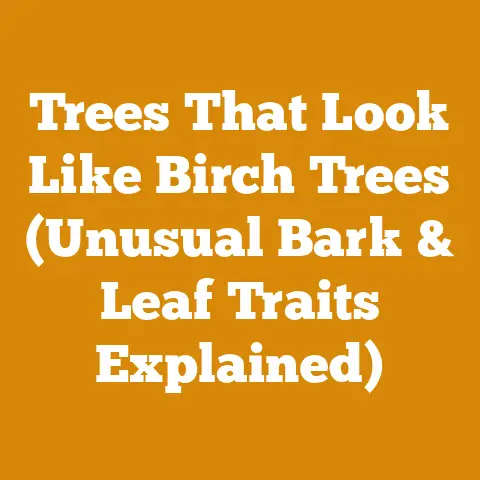 Trees That Look Like Birch Trees (Unusual Bark & Leaf Traits Explained)