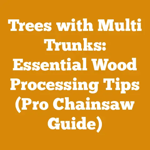 Trees with Multi Trunks: Essential Wood Processing Tips (Pro Chainsaw Guide)