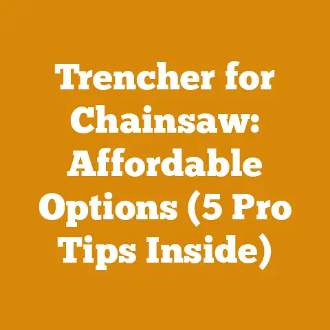 Trencher for Chainsaw: Affordable Options (5 Pro Tips Inside)