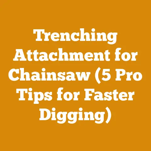 Trenching Attachment for Chainsaw (5 Pro Tips for Faster Digging)