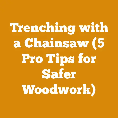 Trenching with a Chainsaw (5 Pro Tips for Safer Woodwork)
