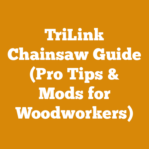 TriLink Chainsaw Guide (Pro Tips & Mods for Woodworkers)