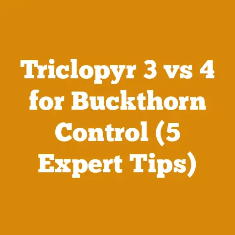 Triclopyr 3 vs 4 for Buckthorn Control (5 Expert Tips)