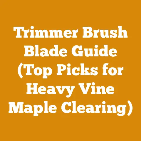 Trimmer Brush Blade Guide (Top Picks for Heavy Vine Maple Clearing)