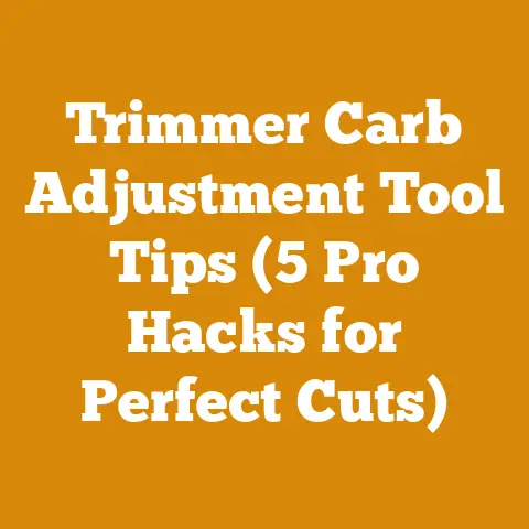 Trimmer Carb Adjustment Tool Tips (5 Pro Hacks for Perfect Cuts)