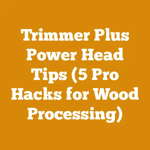 Trimmer Plus Power Head Tips (5 Pro Hacks for Wood Processing)