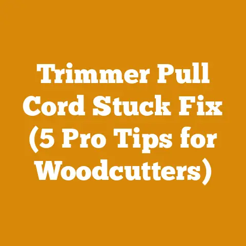 Trimmer Pull Cord Stuck Fix (5 Pro Tips for Woodcutters)