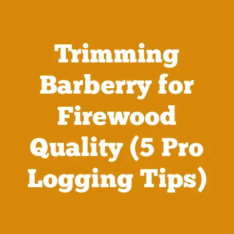 Trimming Barberry for Firewood Quality (5 Pro Logging Tips)