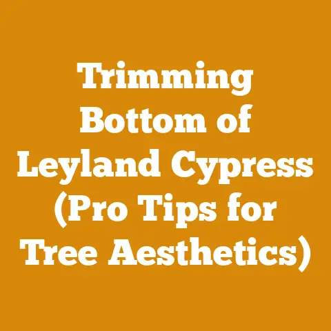 Trimming Bottom of Leyland Cypress (Pro Tips for Tree Aesthetics)