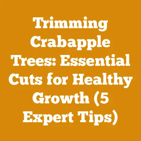 Trimming Crabapple Trees: Essential Cuts for Healthy Growth (5 Expert Tips)