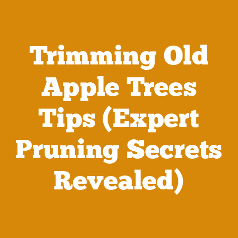 Trimming Old Apple Trees Tips (Expert Pruning Secrets Revealed)