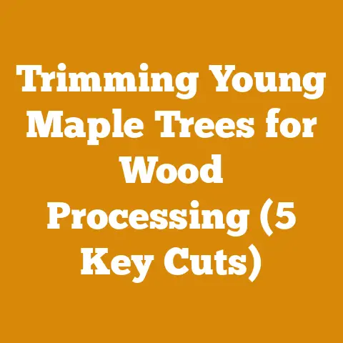 Trimming Young Maple Trees for Wood Processing (5 Key Cuts)