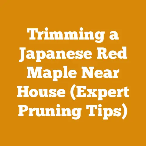 Trimming a Japanese Red Maple Near House (Expert Pruning Tips)