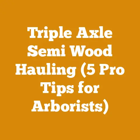 Triple Axle Semi Wood Hauling (5 Pro Tips for Arborists)