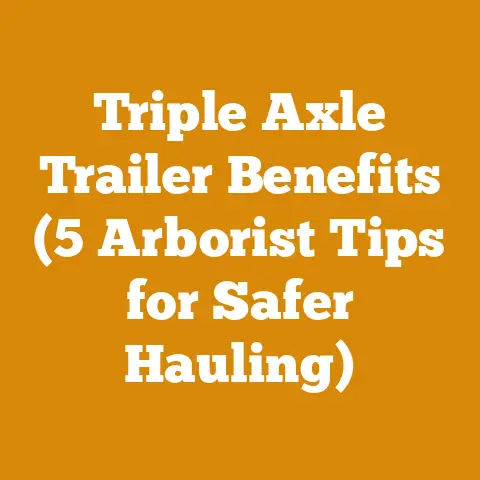 Triple Axle Trailer Benefits (5 Arborist Tips for Safer Hauling)