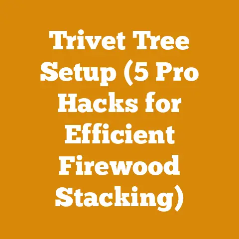 Trivet Tree Setup (5 Pro Hacks for Efficient Firewood Stacking)