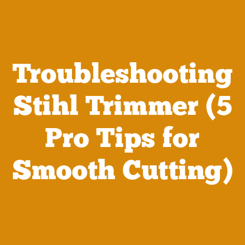 Troubleshooting Stihl Trimmer (5 Pro Tips for Smooth Cutting)