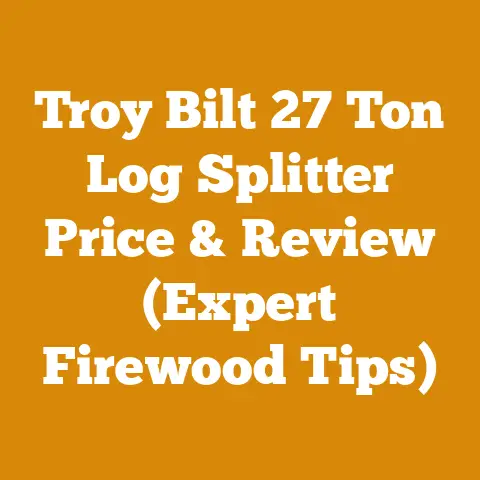 Troy Bilt 27 Ton Log Splitter Price & Review (Expert Firewood Tips)