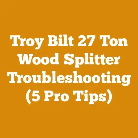 Troy Bilt 27 Ton Wood Splitter Troubleshooting (5 Pro Tips)