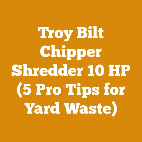 Troy Bilt Chipper Shredder 10 HP (5 Pro Tips for Yard Waste)