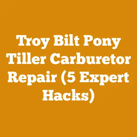 Troy Bilt Pony Tiller Carburetor Repair (5 Expert Hacks)