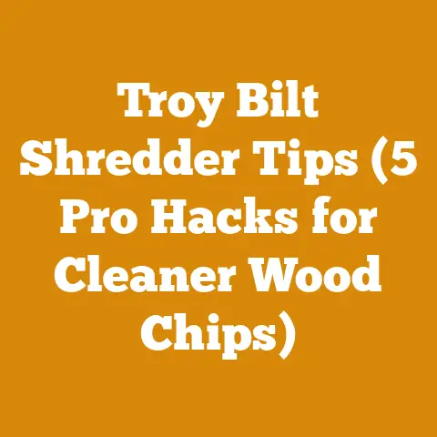 Troy Bilt Shredder Tips (5 Pro Hacks for Cleaner Wood Chips)