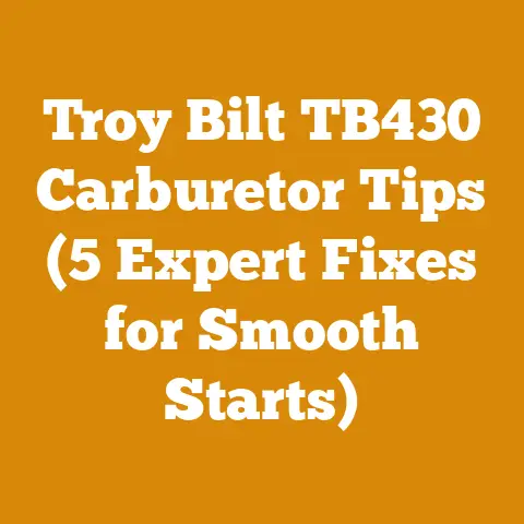 Troy Bilt TB430 Carburetor Tips (5 Expert Fixes for Smooth Starts)
