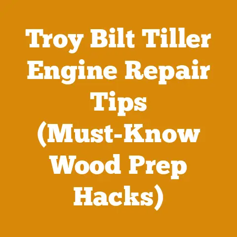 Troy Bilt Tiller Engine Repair Tips (Must-Know Wood Prep Hacks)