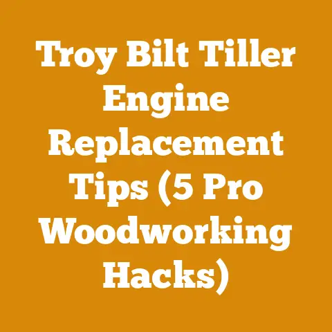 Troy Bilt Tiller Engine Replacement Tips (5 Pro Woodworking Hacks)