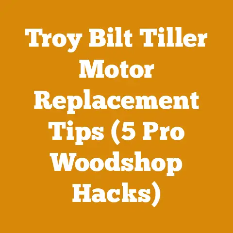 Troy Bilt Tiller Motor Replacement Tips (5 Pro Woodshop Hacks)