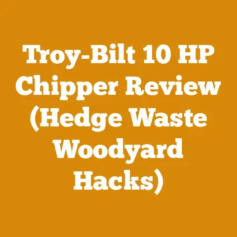 Troy-Bilt 10 HP Chipper Review (Hedge Waste Woodyard Hacks)