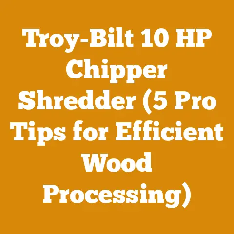 Troy-Bilt 10 HP Chipper Shredder (5 Pro Tips for Efficient Wood Processing)