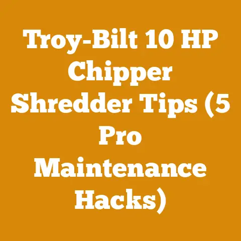 Troy-Bilt 10 HP Chipper Shredder Tips (5 Pro Maintenance Hacks)