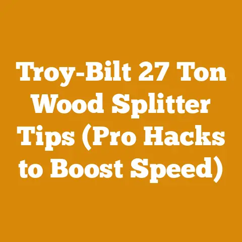 Troy-Bilt 27 Ton Wood Splitter Tips (Pro Hacks to Boost Speed)