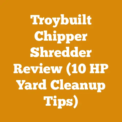 Troybuilt Chipper Shredder Review (10 HP Yard Cleanup Tips)