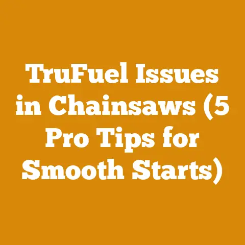 TruFuel Issues in Chainsaws (5 Pro Tips for Smooth Starts)