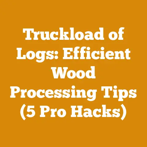 Truckload of Logs: Efficient Wood Processing Tips (5 Pro Hacks)