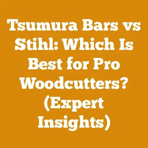 Tsumura Bars vs Stihl: Which Is Best for Pro Woodcutters? (Expert Insights)